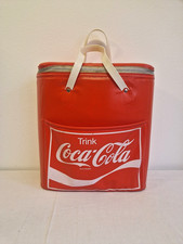 Coca Cola Kühlbox 70er Kühltasche Werbungtasche  Retro Werbetasche