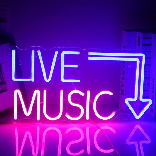 Neon musik schild led - musik,