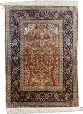 Hereke Seide 140 x 96cm Hareke