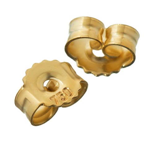1paar 750 weiß oder gelbgold - 1paar,