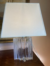 Kristall Lampe von Daum France