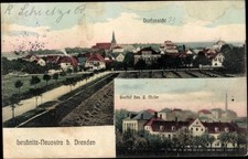 Ak Dresden Südost Leubnitz Neuostra, Dorfansicht, Gasthof Bes. E.... - 3522540