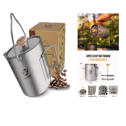 Bestargot titanbecher 750ml - titanbecher,