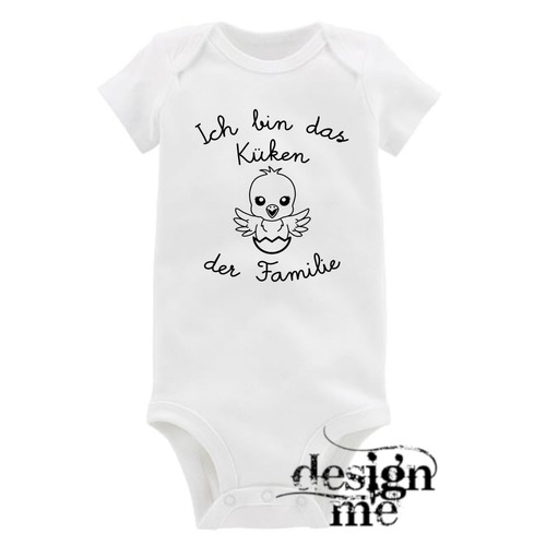 Baby body mit - mit, aufdruck