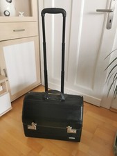 Piloten Lederkoffer Koffer Schwarz