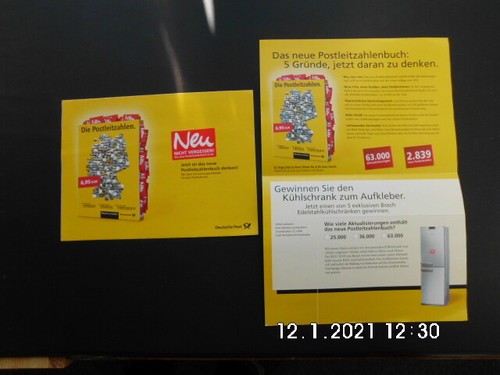 Post eigenwerbung die - post,