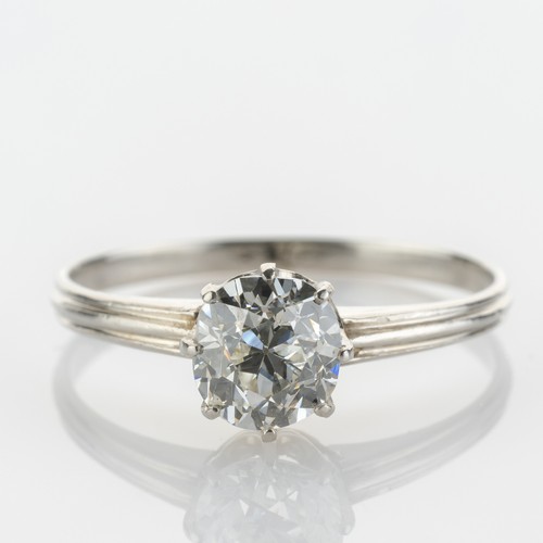 Vintage ring aus platin - aus,