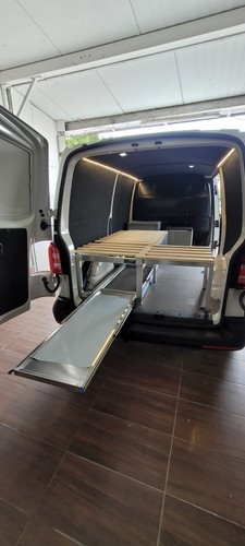 Campingbett mit seitenauszug - campingbett,