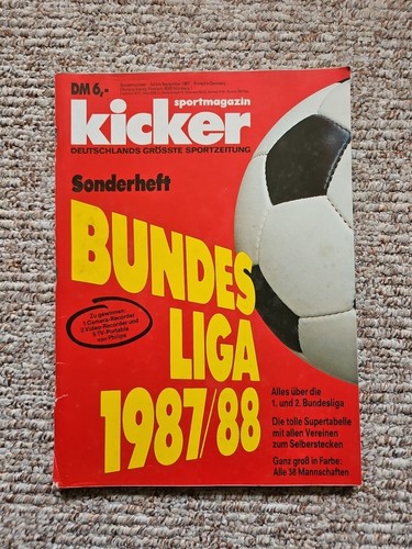 Kicker sonderheft bundesliga - kicker,