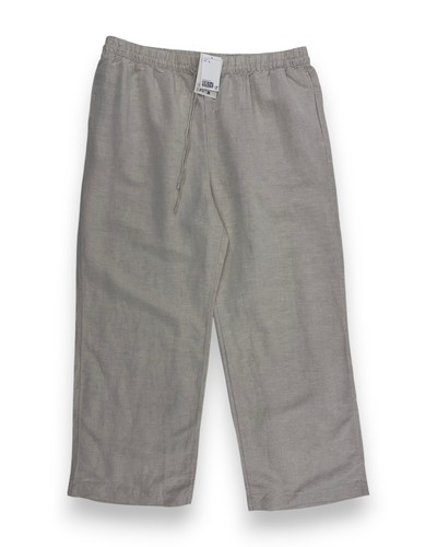 Damen hose aus leinenmix - damen,