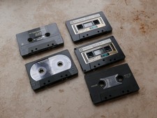 6 x Maxell Typ 2 II Chrom Kassetten