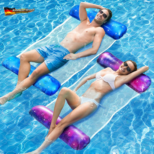 Aufblasbare wasserhängematte - aufblasbare,