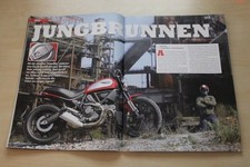 Motorrad News 06/2015 Ducati Scrambler Icon mit 75PS im MAXITEST auf 5 Seiten