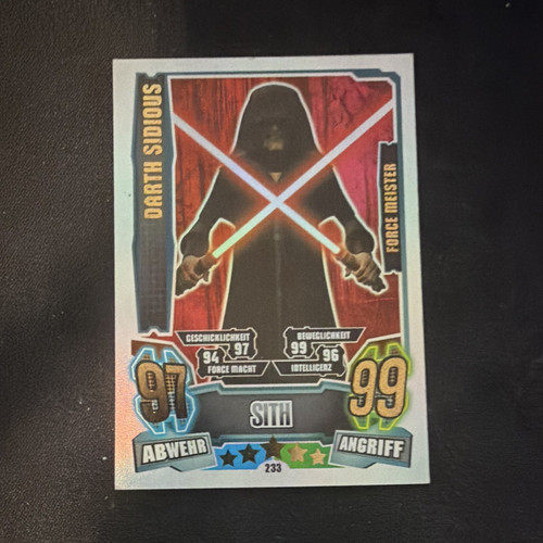 Topps star wars force - wars, attax