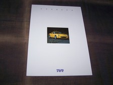 TOPRARITÄT Herrlicher Prospekt TVR Cerbera von 1998 + Beilage !!!