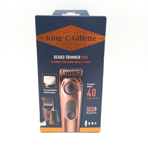 King gillette rasierer - king,