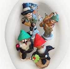 Deko Figuren Porzellan-Friedel Handgemacht Und Holz-Stoff