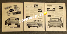 3 x OPEL  REKORD - Vintage
