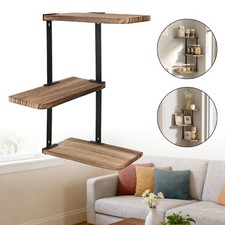 Wand Eckregal 3Zickzack