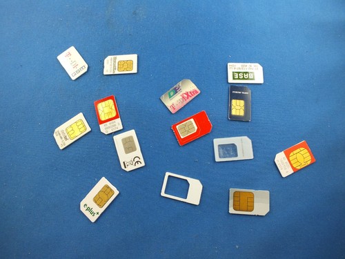 Konvolut sammlung sim handy - sim,