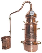 Dr. Richter XXL-Kolonnenbrennerei Kupfer 2 L  Destille ätherische Öle