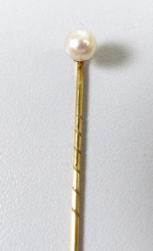 Krawattennadel aus 585 - , gold