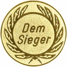 100 Embleme Ø50mm Zubehör für Pokale & Medaillen verschiedene Motive A-Z
