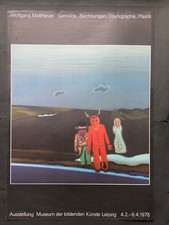 Wolfgang Mattheuer - Ausstellungsplakat - Leipzig 1978