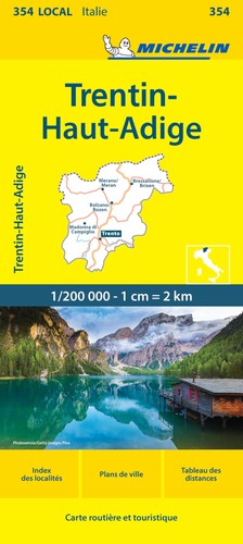 Michelin karte trentino - michelin,