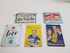 Blechschilder Werbung Küche