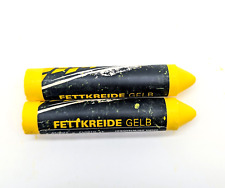 2x St. Reifenkreide Fettkreide (gelb) zur Reifenkennzeichnung Reifen Kreide