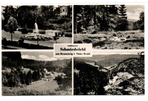 Ansichtskarte schmiedefeld - ansichtskarte,