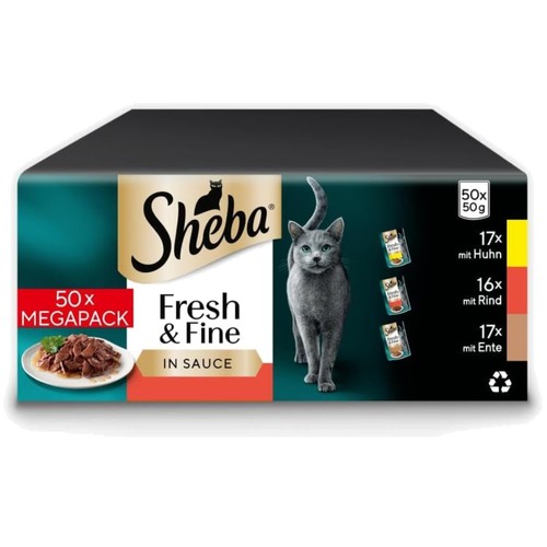 Sheba nassfutter katzenfutter - sheba,