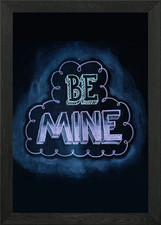 be mine gerahmtes Wandbild