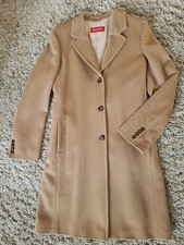 100% Orig. MAX MARA Studio Camel Mantel Schurwolle Gr 40 44 ital NP 850,-€ NEU!!