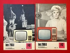 2 x RFT Typenblatt 1970