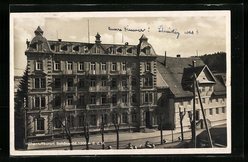 Schönwald ansichtskarte - schönwald,,