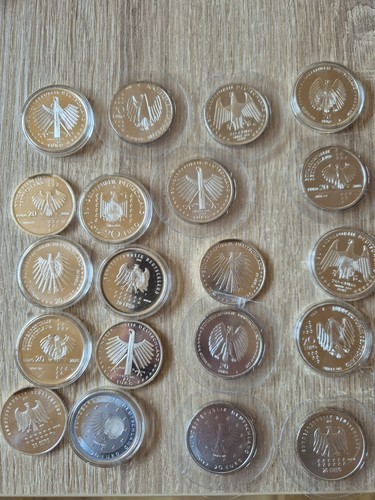 Silbergedenkmünzen - 20/25, €