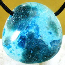 CHRYSOKOLL    Trommelstein