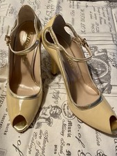 Fersengold Pumps 37 Peeptoe