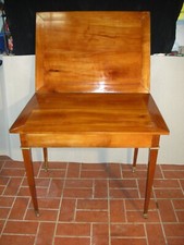 Museale Konsole Spieltisch Verwandlungstisch Kirschbaum Empire/Biedermeier 1820