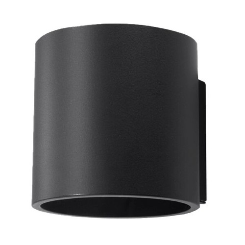 Aluminium wandlampe roda 40w - aluminium,