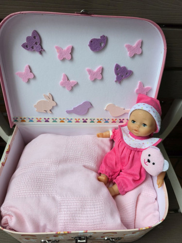 Mini puppe babypuppe - puppe, cm