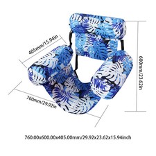 Aufblasbare Pool-Liege