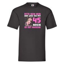 45. Geburtstag | 45 Jahre | Mit 45 noch so gut aussehen v2 T-Shirt Schwarz