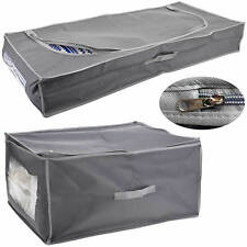 XXL Unterbettkommode Aufbewahrungsbox Kleiderbox Kleidersack Stoff Atmungsaktiv