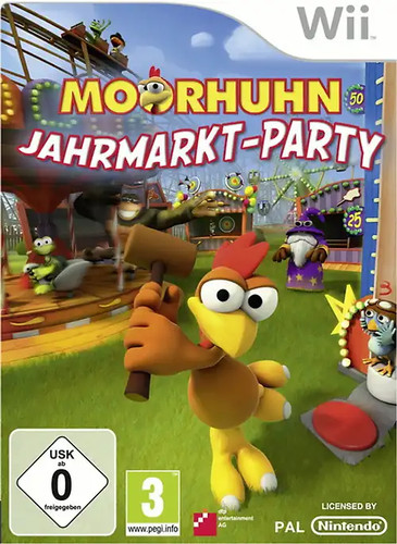 Moorhuhn jahrmarkt party - moorhuhn,