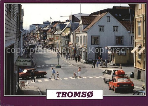 Tromso strassenpartie - tromso,