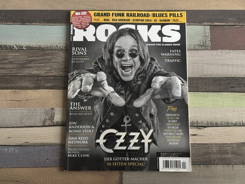 Rocks black sabbath ozzy - black,