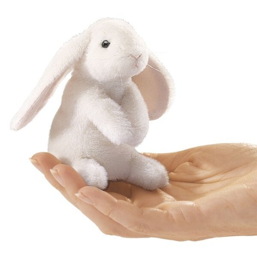 Mini hängeohrhase fingerpuppe - mini,